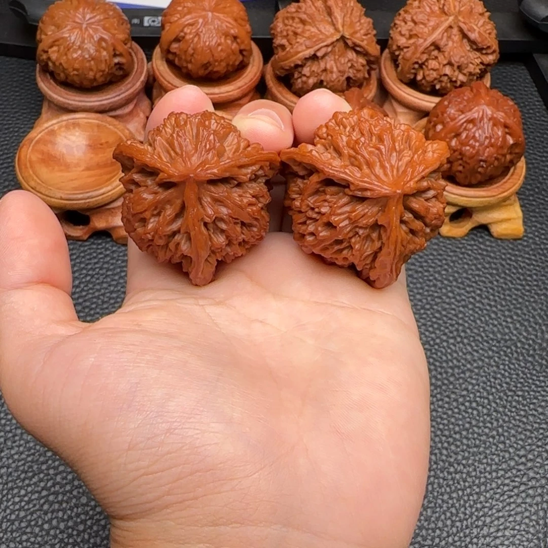 把件文玩核桃盘龙纹 38尺寸