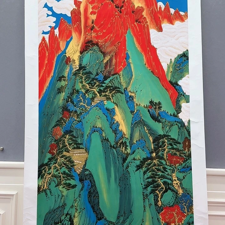 国画书法作品多次参加