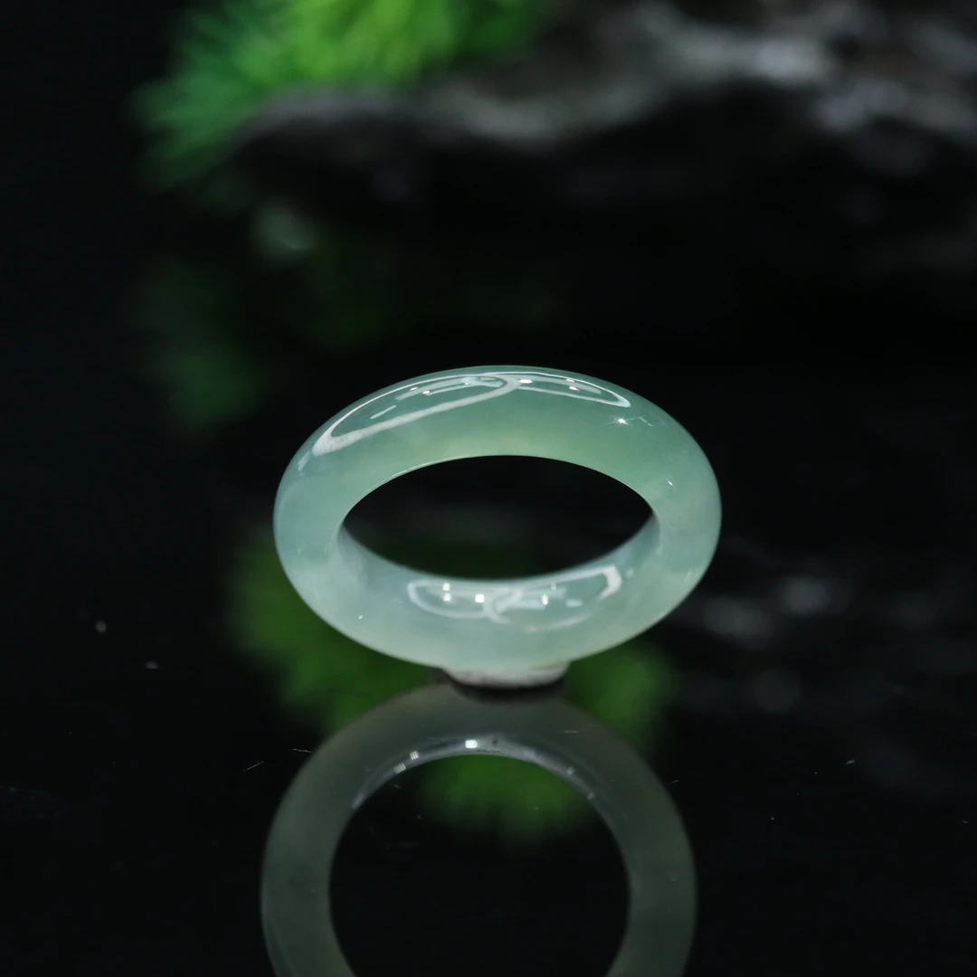 FC53天然缅甸翡翠A货戒指/100585/保利厦门拍卖