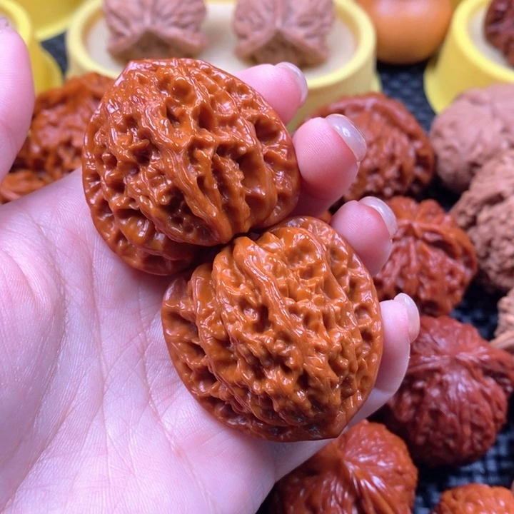吊坠文玩核桃麦穗虎