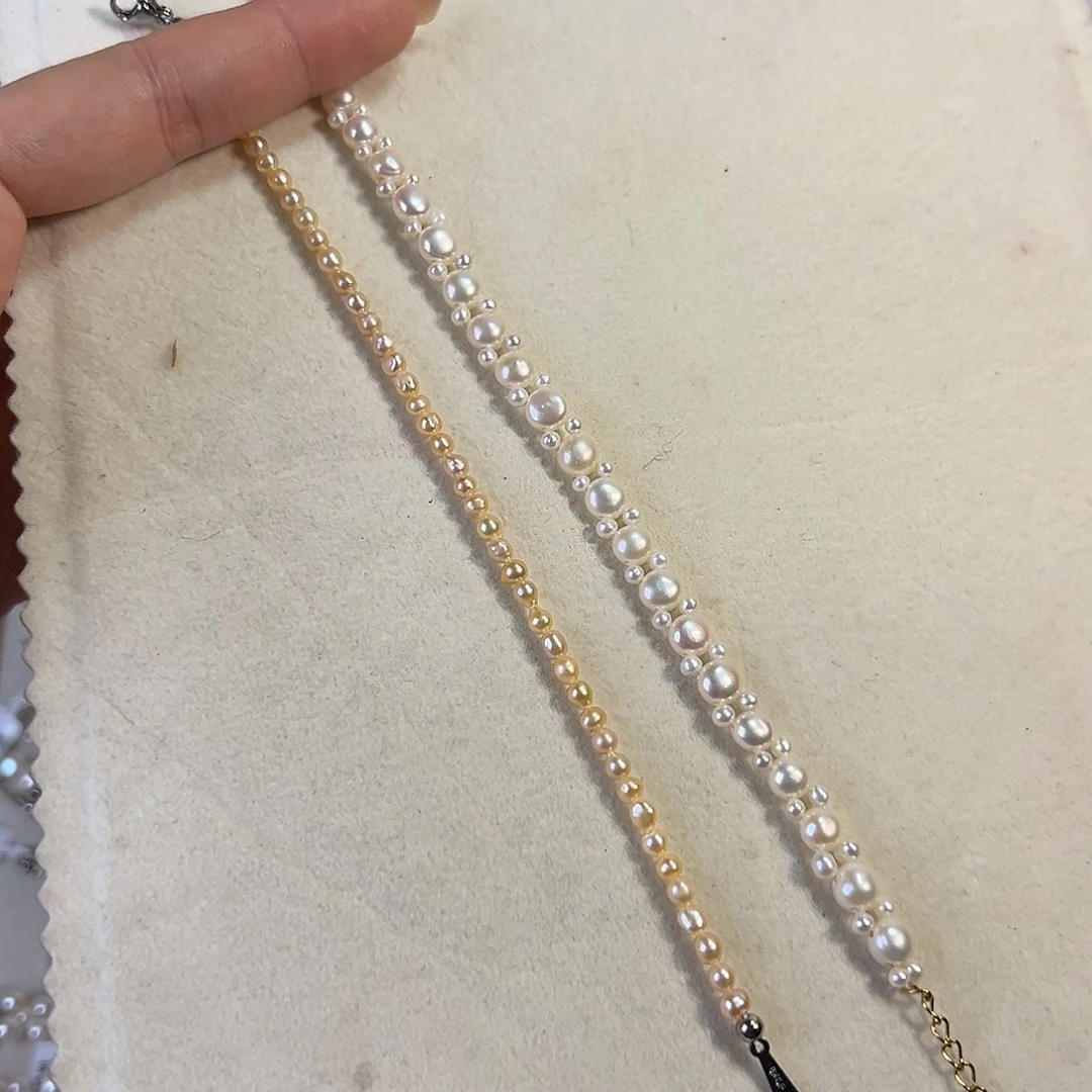 天然淡水珍珠钛钢淡水珍珠