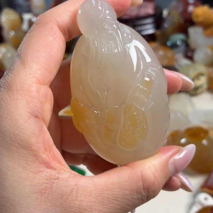 未镶嵌吊坠(不含链)玛瑙/玉髓