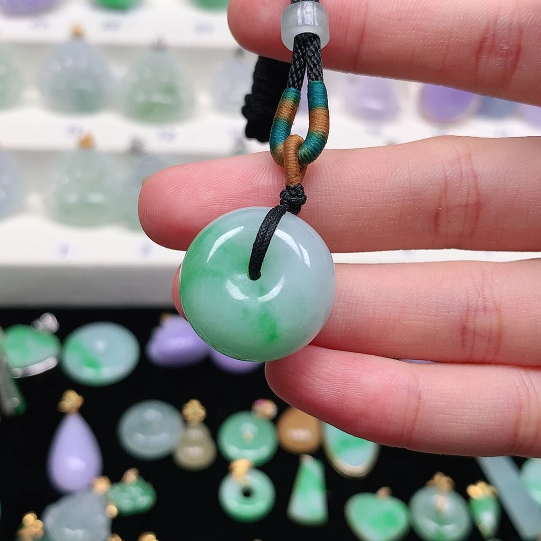 颈饰未镶嵌翡翠翡翠吊坠