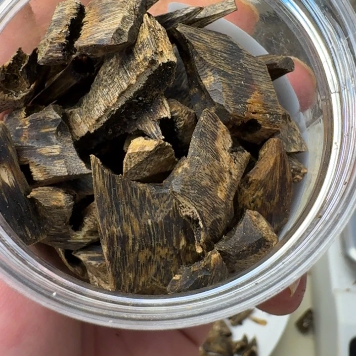 南***稳沉香沉香碎屑西瓜叶高油块料50克