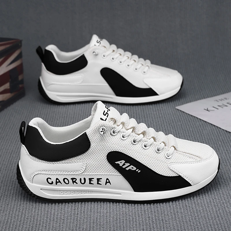 【设计师款】2025夏季新款男鞋一脚蹬透气网面鞋防滑耐磨运动休闲鞋