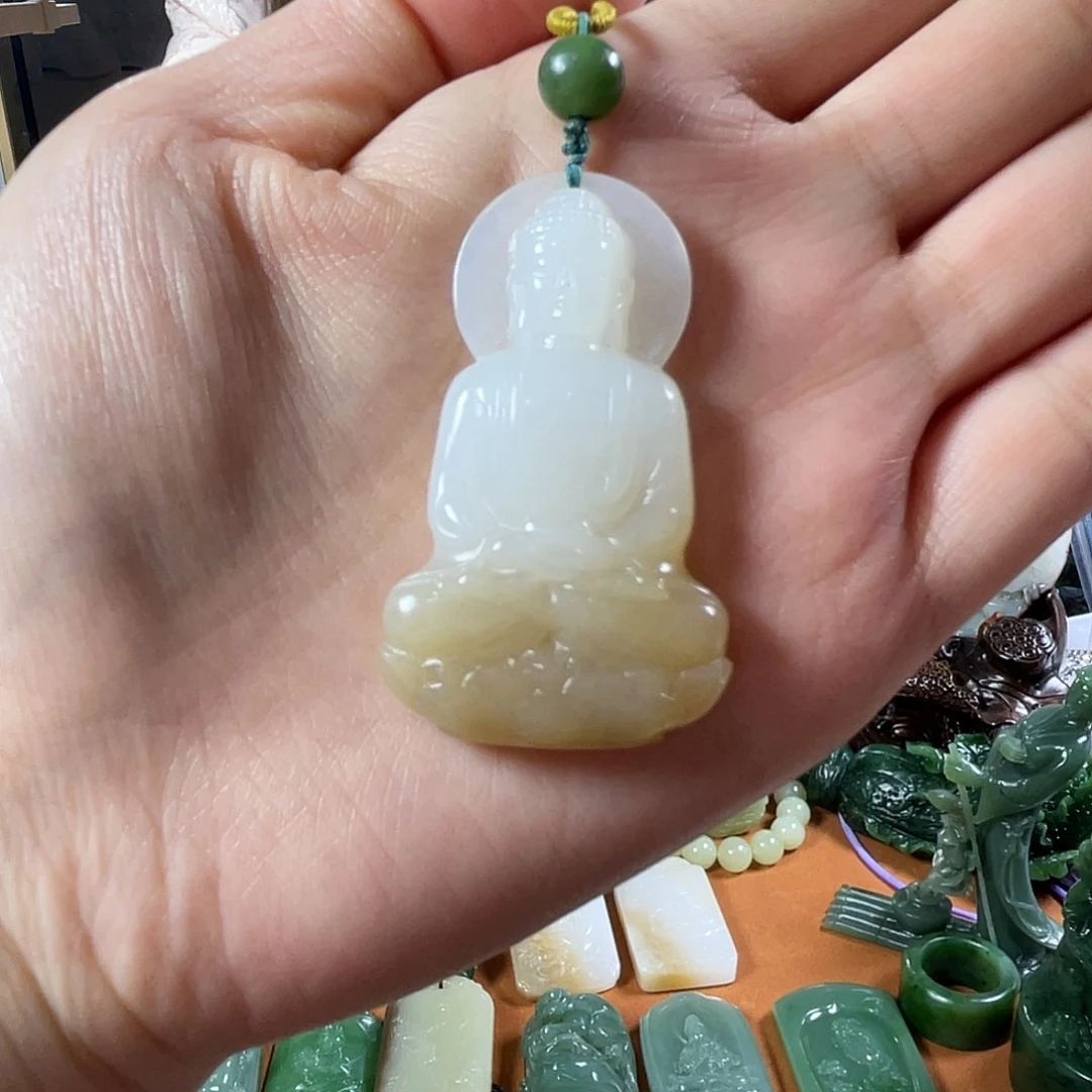 和田玉（糖玉）未镶嵌挂件