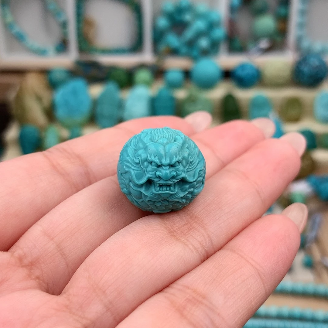 未镶嵌绿松石珠宝奇石