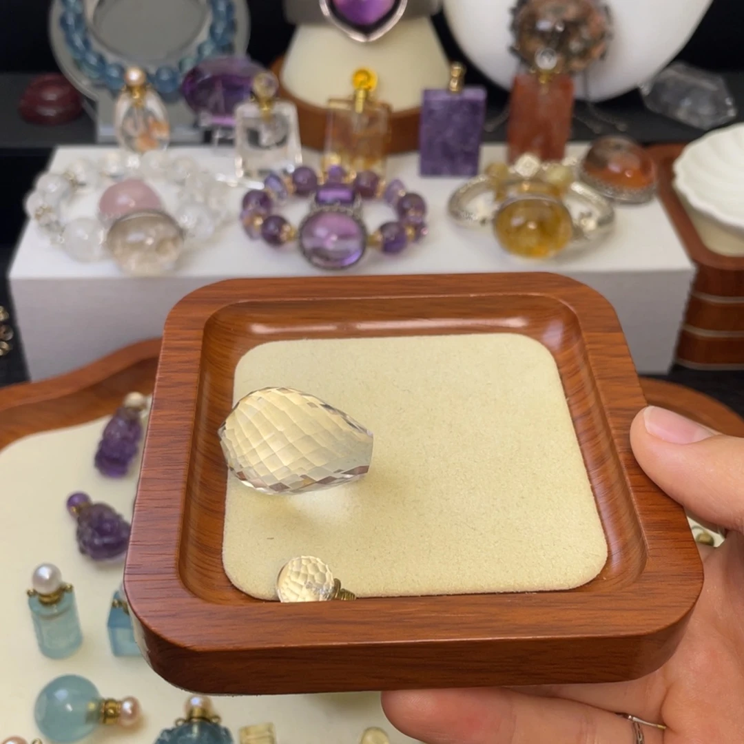 宽***宝水晶颈饰未镶嵌天然水晶吊坠022