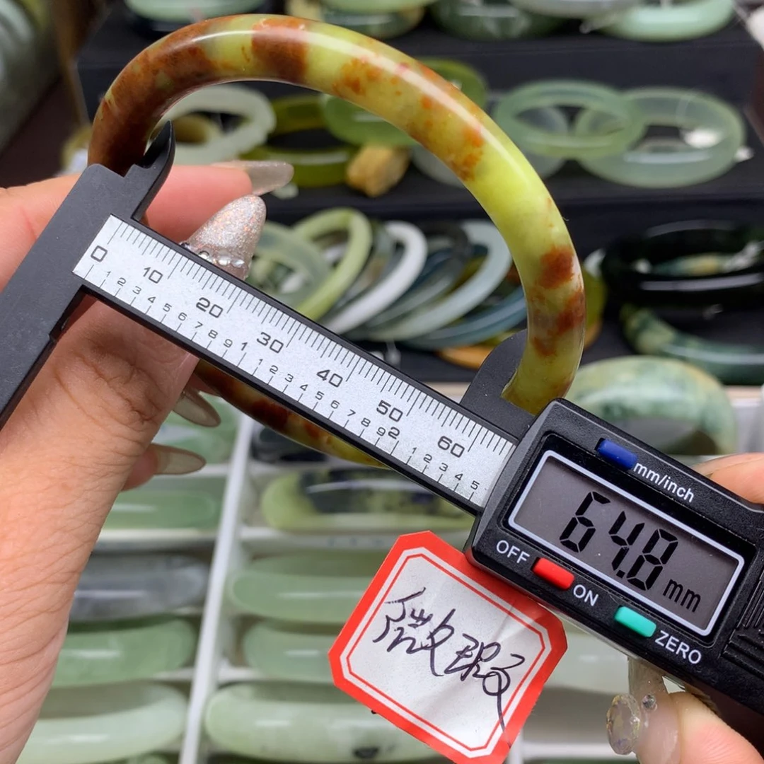 未镶嵌蛇纹石玉手镯706