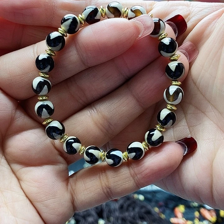 玛瑙/玉髓颈饰合金