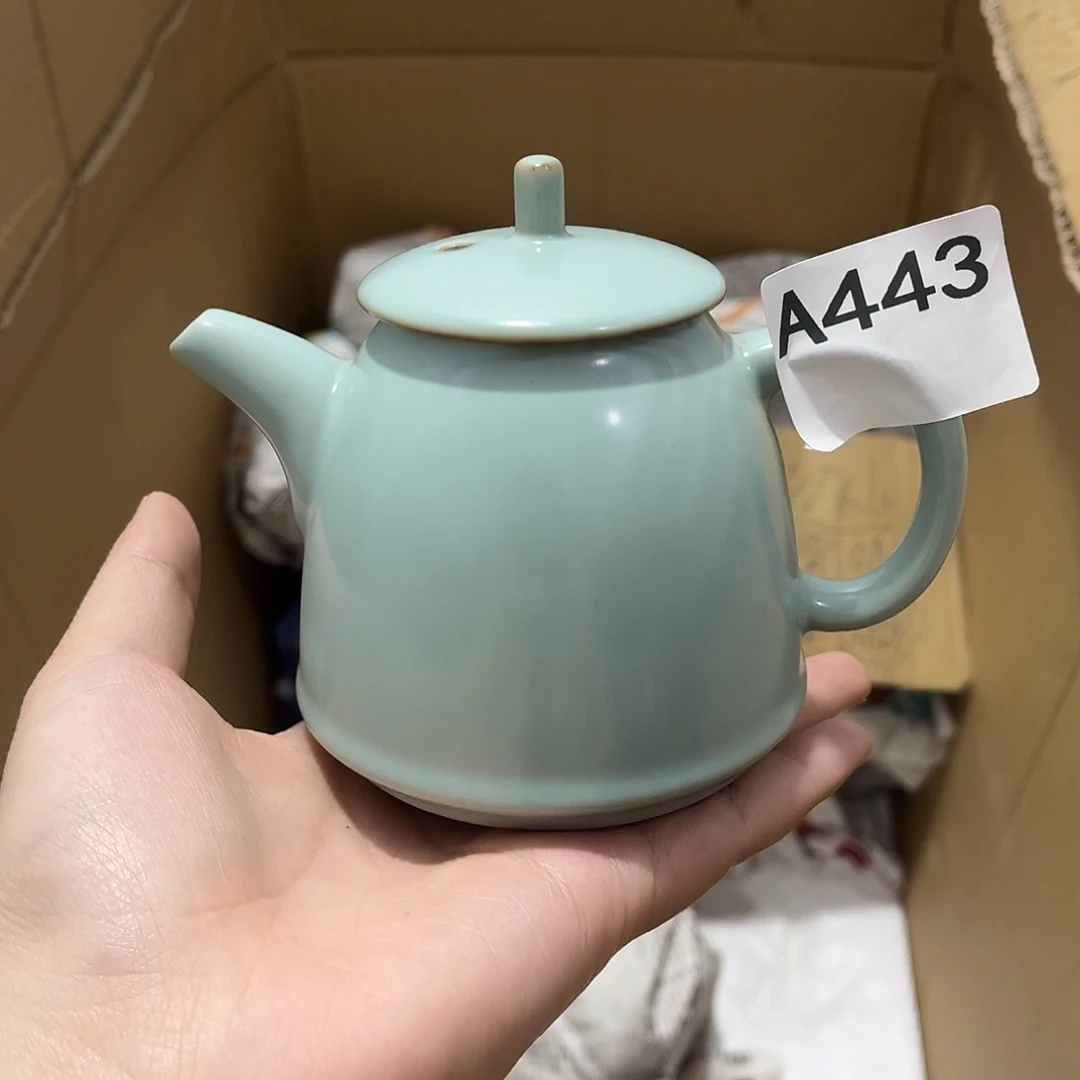 瓷片茶摆件工艺品摆件666