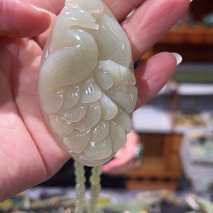 未镶嵌岫玉毛衣链