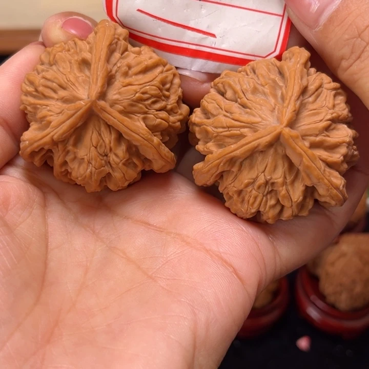 文玩核桃手串45全品野生大三棱奔31