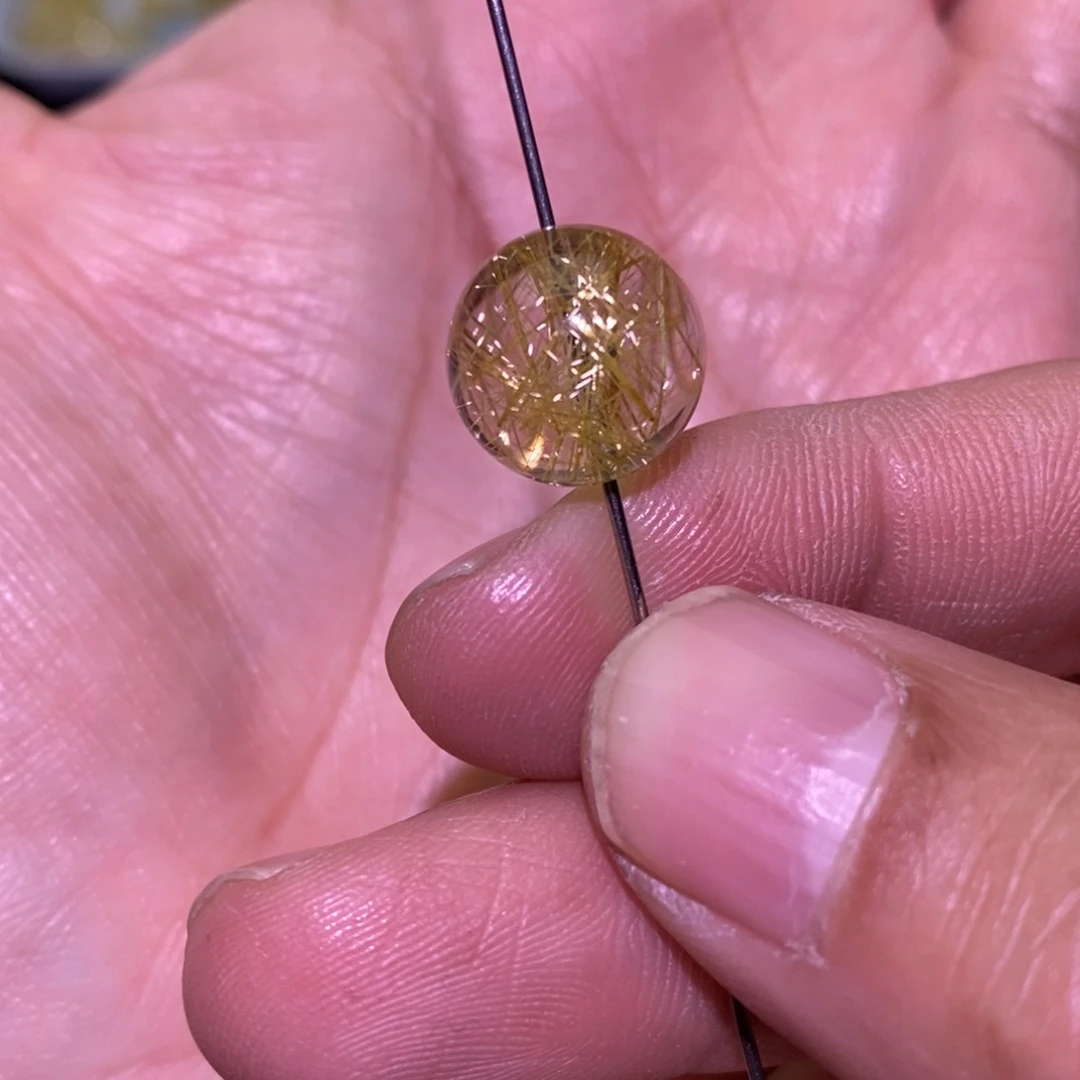 水晶手串未镶嵌s****?发晶