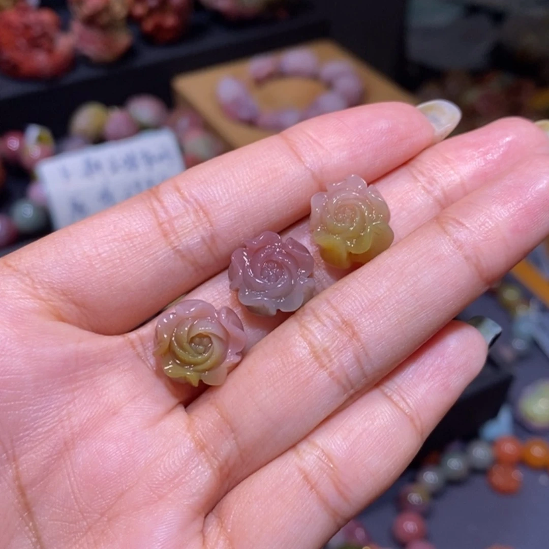 【闪购商品】未镶嵌手链玛瑙/玉髓深**蘭盐源玛瑙