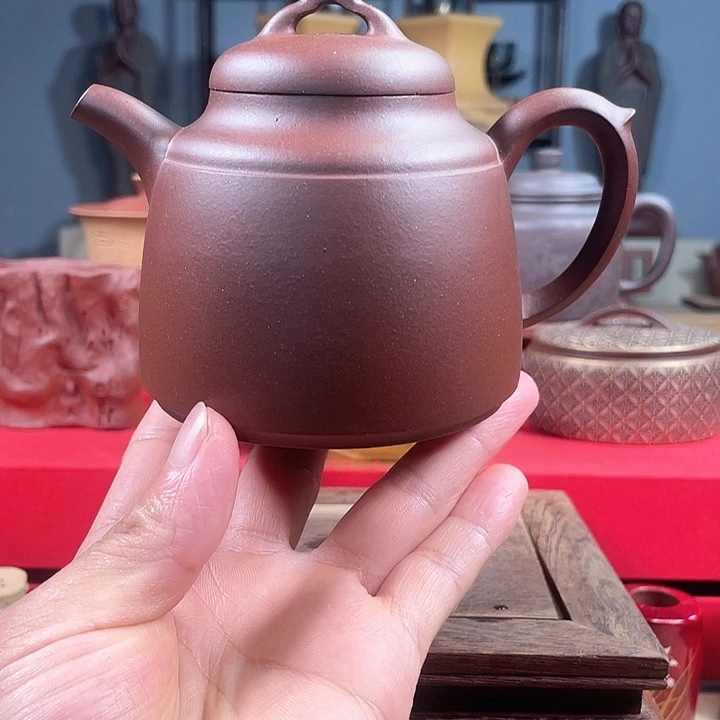 紫砂茶杯金钟壶微瑕