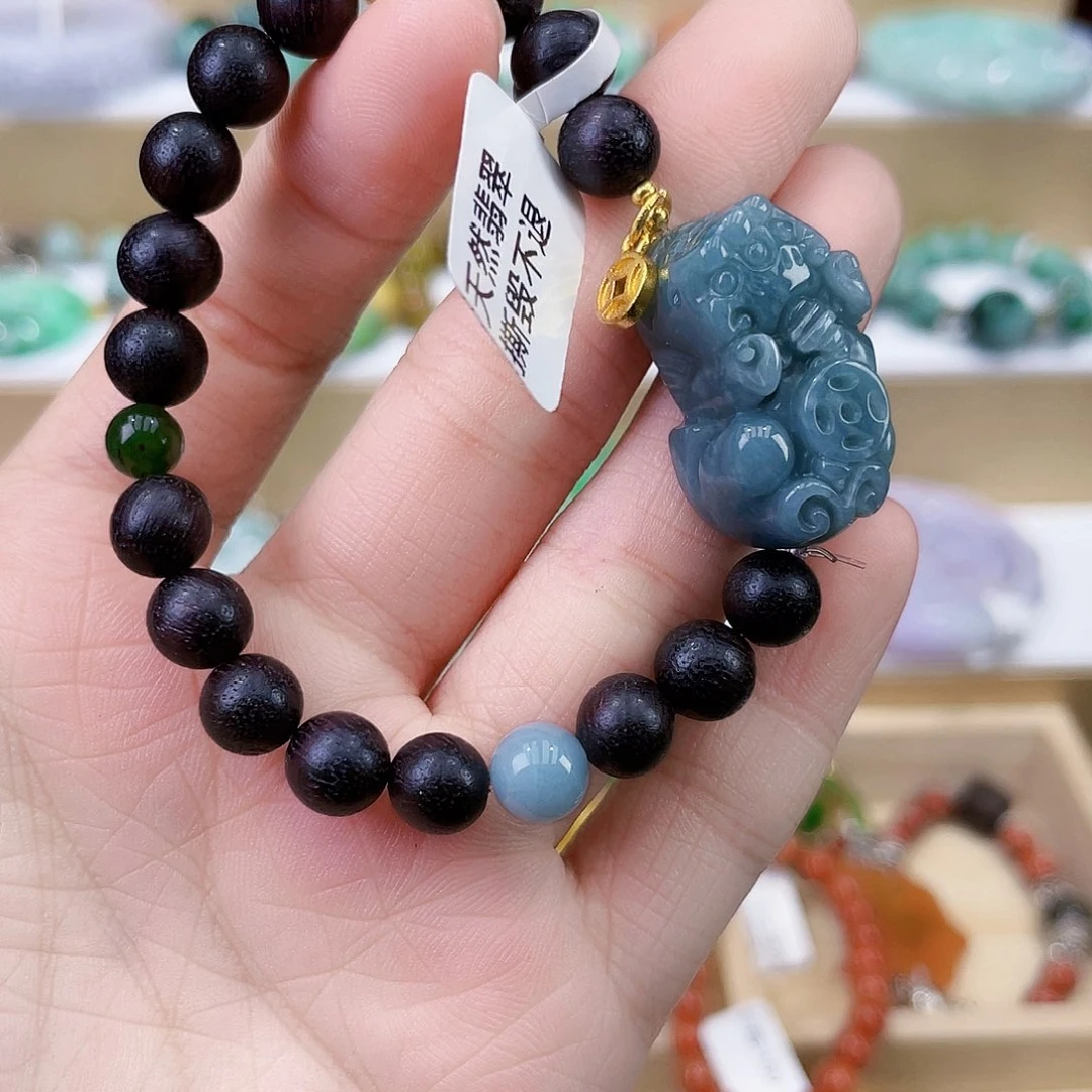 翡翠未镶嵌手链手链