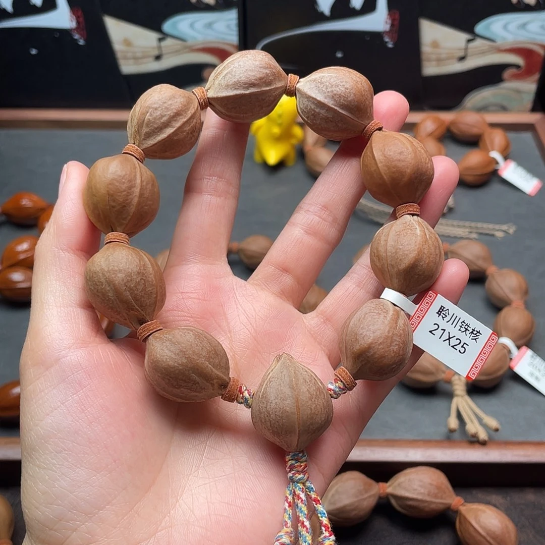 笑***华手串/手链橄榄核2125梅林铁核