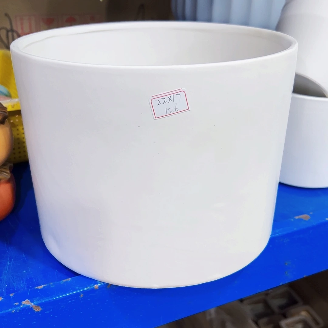 外贸尾单陶瓷花盆凑单10米包邮有孔