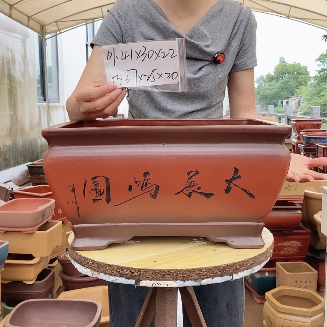 紫砂花盆紫砂花盆