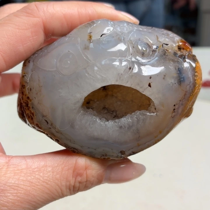 玛瑙/玉髓未镶嵌吊坠(不含链)