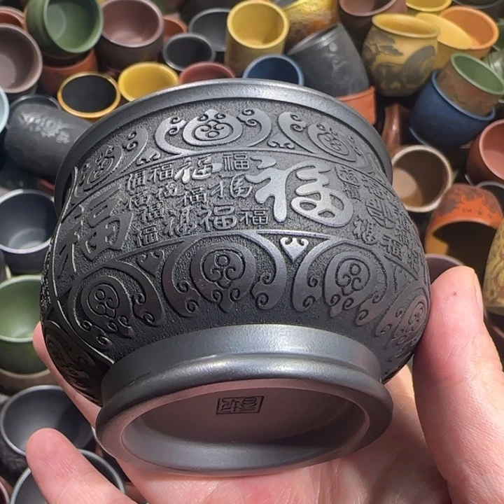 茶杯紫砂全手工紫砂