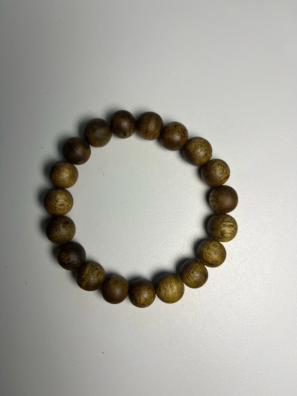 沉香沉香奇楠圆珠单圈1.1手串保8克+多样性发一