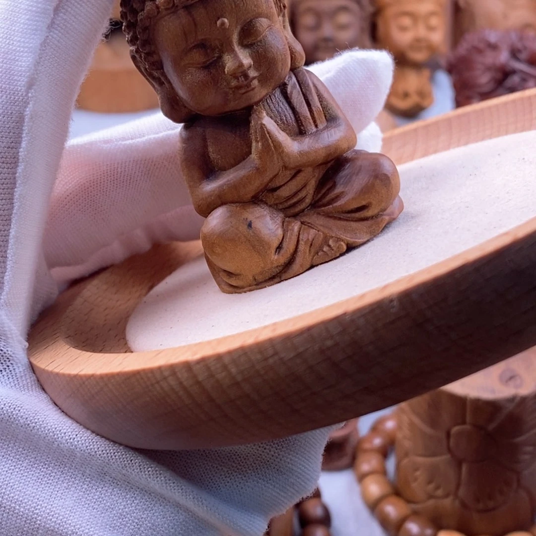 拿**香坐佛小摆件，奶香，新粉福利