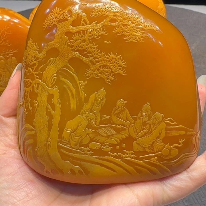 用***5寿山石寿山石摆件