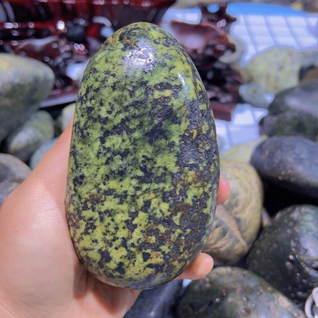未镶嵌蛇纹石玉西藏藏玉药王石小*鸟