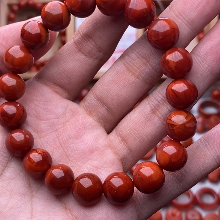 南红玛瑙配饰未镶嵌