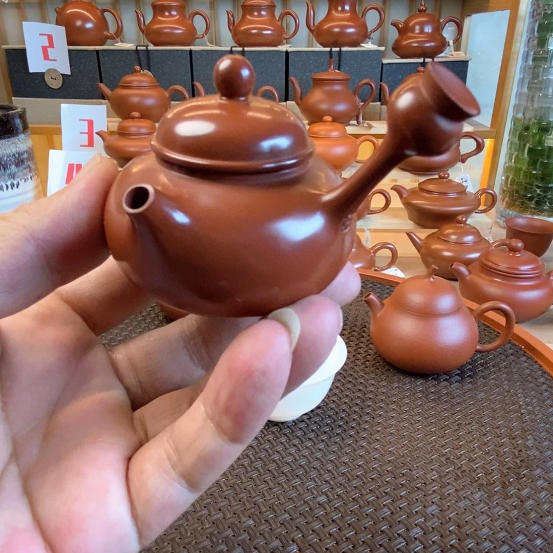 茶壶紫砂侧把50cc