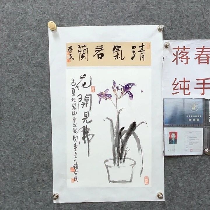 国画蒋春民闲堂国画作品