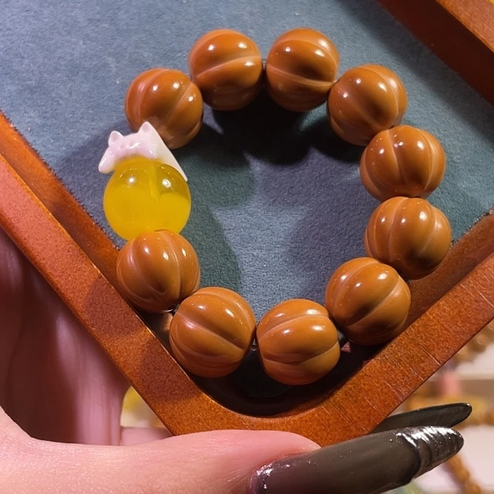 手串猴头核桃亮面南瓜小猫手捻