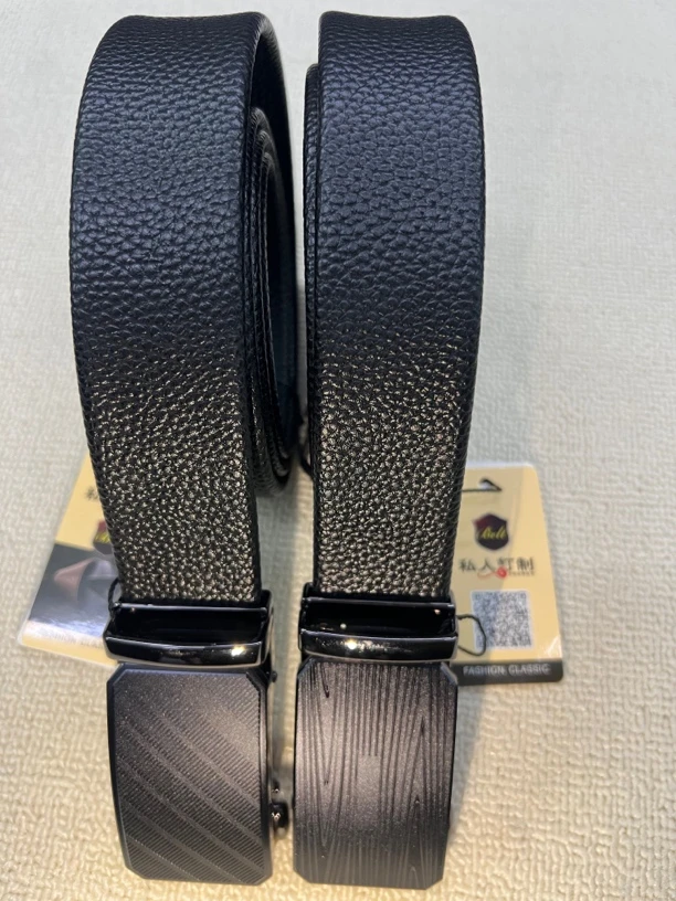 男式自动扣百搭款皮带