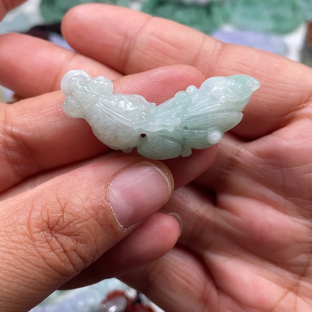 颈饰未镶嵌翡翠翡玉缘翡翠