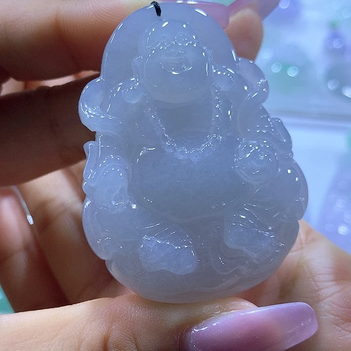 翡翠未镶嵌颈饰天然翡翠A货吊坠