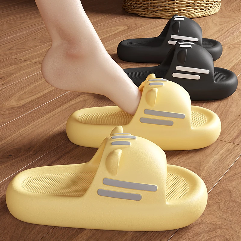 拖鞋女2025夏季新外穿时尚厚底居家用情侣浴室洗澡防滑凉拖软底Cf