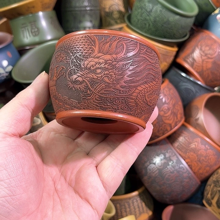 茶杯紫砂全手工紫砂主人杯