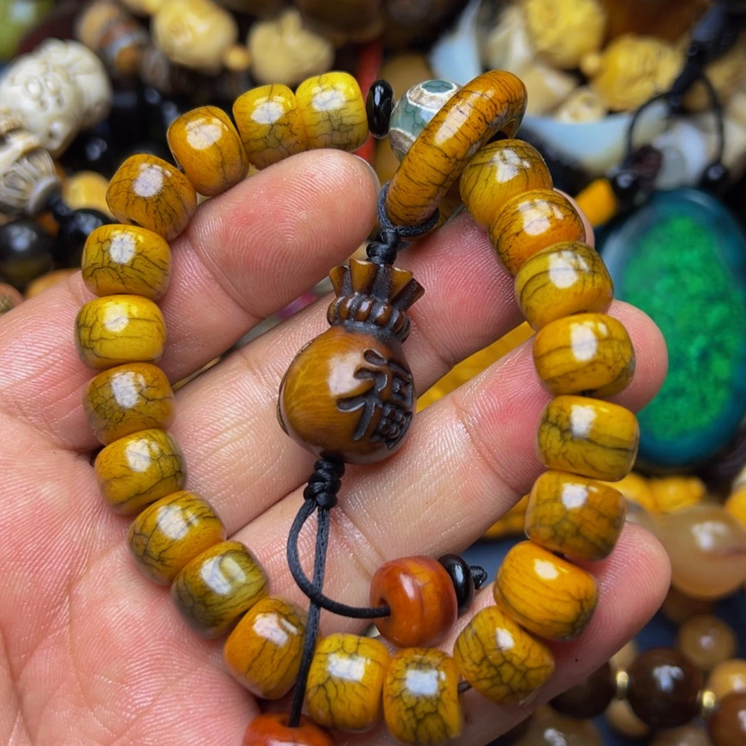 牛骨把件9985558886668999986533