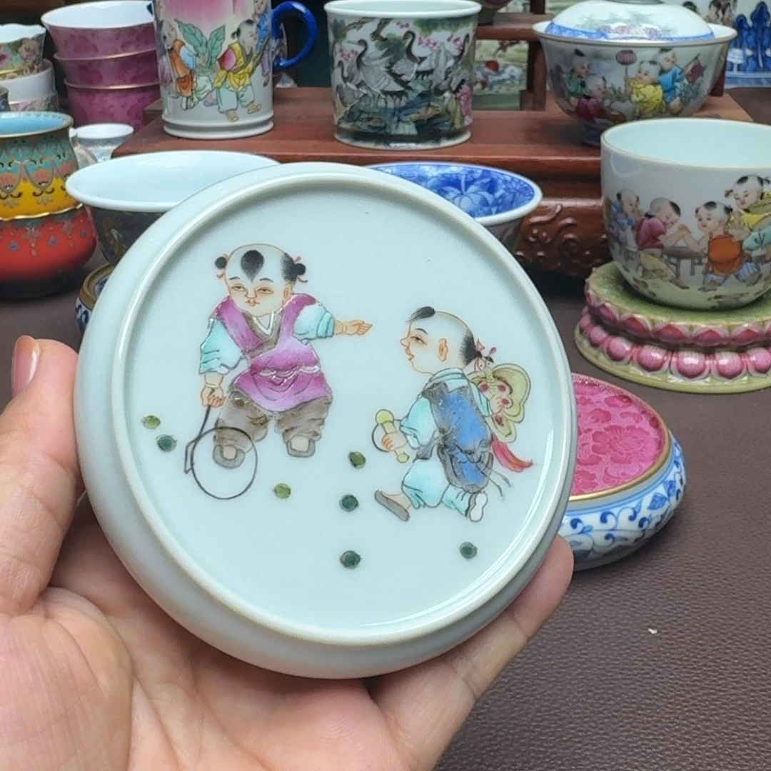 瓷片景德镇仿古手工制作精品瓷器