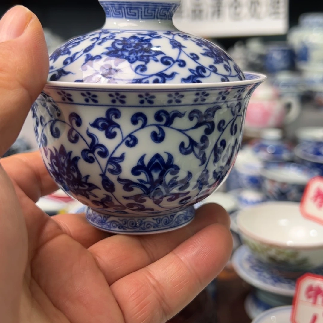 盖碗景德镇陶瓷艺术