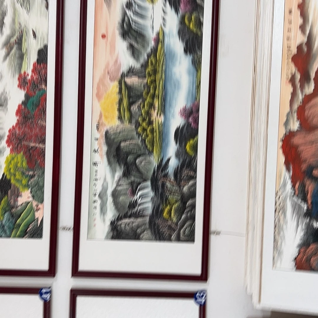 梦***膀国画手绘保证质量保证