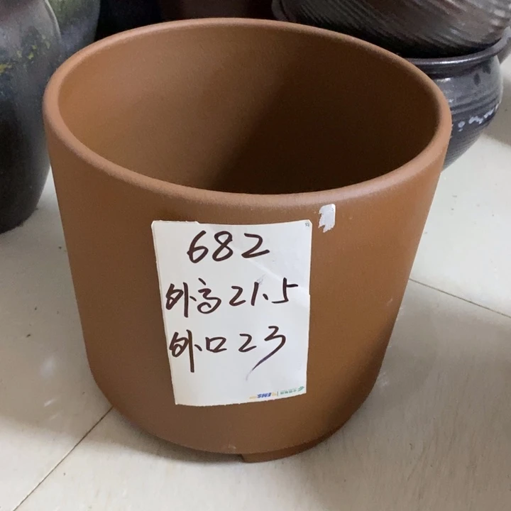粗陶红陶绿植花盆682
