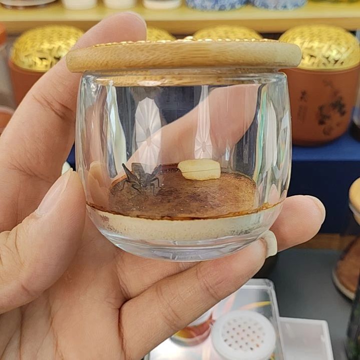 中号玻璃杯带高山一个