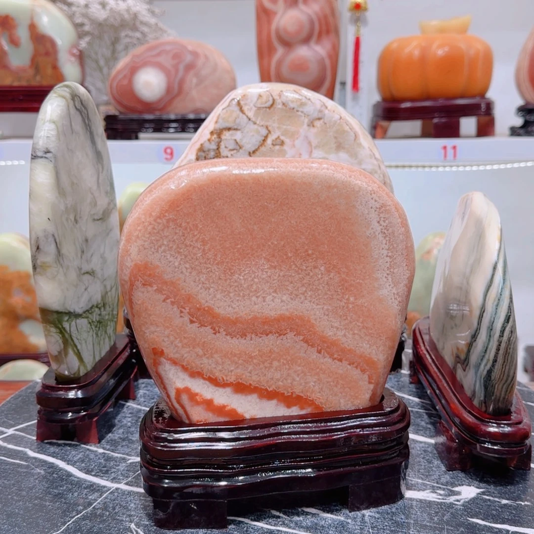 真***心石材家居摆件办公室摆件