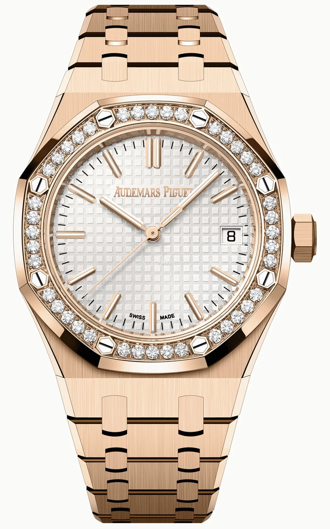 未使用 Audemars Piguet/爱彼 杭邸·15551or 白钻 25年全套