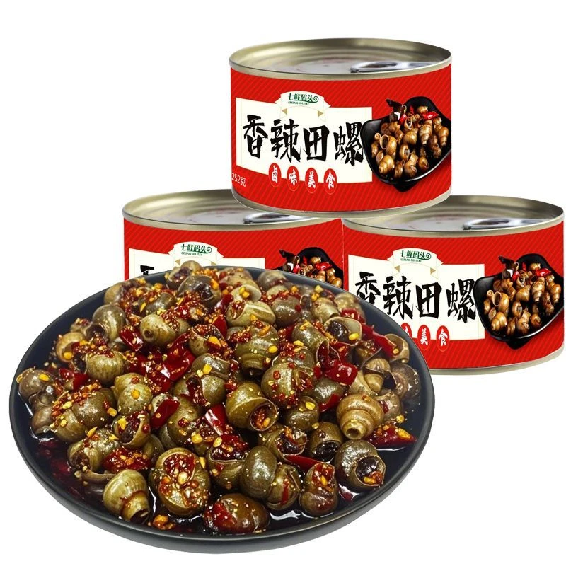 微山湖麻辣田螺熟食香辣开袋即食爆炒零食下酒下饭嗦螺小吃