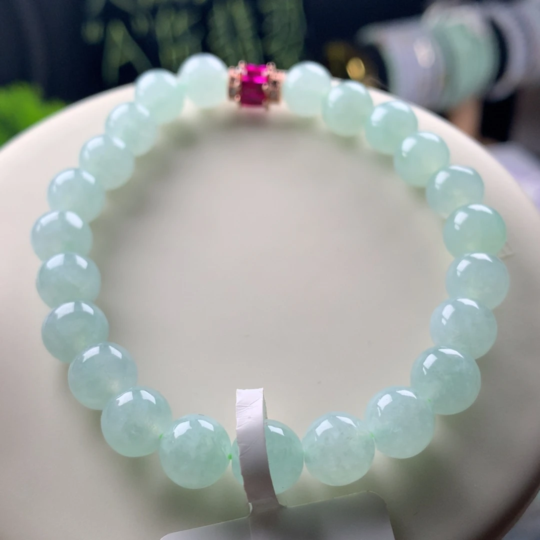 未镶嵌手链翡翠卡8