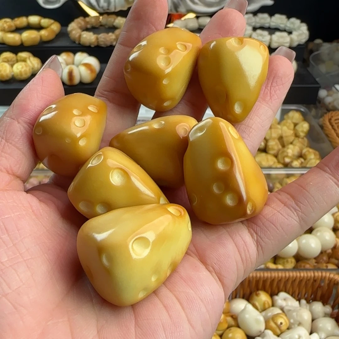 吊坠菩提根/象牙果微瑕牙果卡29炭烤奶酪7颗
